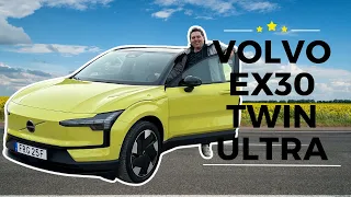 Picking up my Moss Yellow Volvo EX30 Twin Performance Ultra