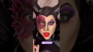 Maleficent Makeup! The dragon eye inspired by keilidhmua #makeupshorts #maleficent #disneyvillains