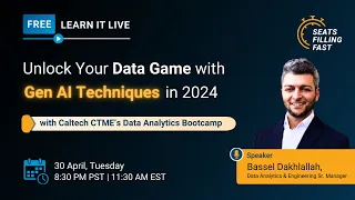 🔥Unlock Your Data Game with Generative AI Techniques in 2024 | Generative AI | 2024 | Simplilearn