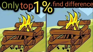 find the difference :  only top 1% find difference  [Spot The Difference ]