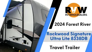 2024 Rockwood Signature Ultra Lite 8338DB Travel Trailer Flythrough