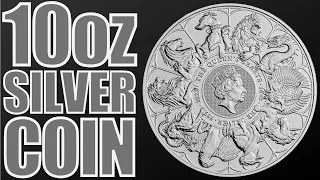 My First 10oz Silver Coin! - Unboxing The Largest Silver Coin In My Silver Stack!