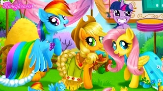 Baking with Twilight & Applejack + Horse Jumping - Let's Play Online Games - Honeyheartsc