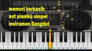 memori berkasih instrumen not pianika