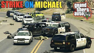 GTA 5 | Strike on Michael | Attack on Security Protocol  | Game Loverz
