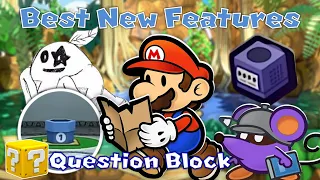 BEST New Features In Paper Mario TTYD Remake (So Far) | Question Block