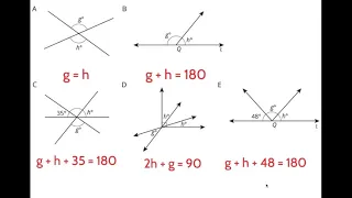 Using Angle Relationships to Find Unknown Angles