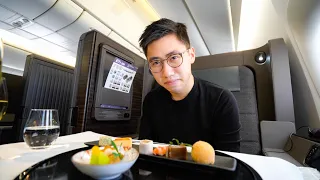 THE JAPANESE First Class | Tokyo to New York onboard ANA "Suite"