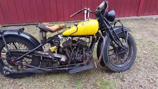 1932 Indian Scout Barn Find