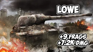 Lowe - 9 Frags 7.2K Damage - King of nature! - World Of Tanks