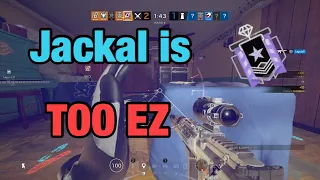 Jackal is TOO EZ - Rainbow Six Siege