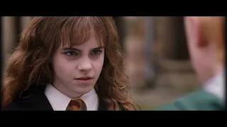 Malfoy Calls Hermione "Filthy Mudblood" | Harry Potter and Chamber of Secrets