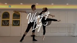 [Wangzy Log] Swan Lake pas de deux practice video 1 day 👯‍♀️ (Feat.hyun-woong rino) vlog