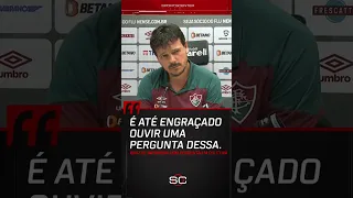 O DINIZ NÃO GOSTOU DA PERGUNTA NA COLETIVA 😰😰 #Shorts