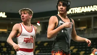 126 – Kaleb Mannel of Waupaca WI defeated Kai Neumark of Riverwoods IL by Decision 1–0