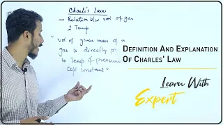 Matter - Definition and explanation of Charles' Law