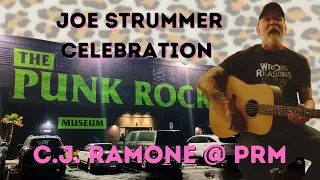 Joe Strummer Birthday Bash by C.J. Ramone @ The Punk Rock Museum