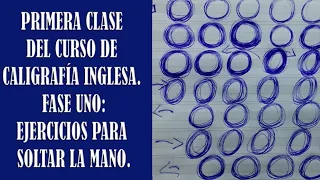 ✔ Curso de Caligrafía 🅸🅽🅶🅻🅴🆂🅰 GRATIS Clase #01 Ejercicios Básicos | Copperplate | Pablo Bermúdez