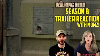 The Walking Dead Season 8 Official Comic Con Trailer REACTION WITH MOMZ!