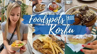 KORFU | die besten FOODSPOTS 🇬🇷