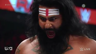 WWE RAW VEER MAHAAN ENTRANCE 04/18/22