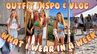 WHAT I WEAR IN A WEEK ! SCHOOL OUTFIT INSPO & VLOG ✺ᵔ‿ᵔ✺ MaVie Noelle