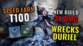 Diablo 4 - New Best TORNADO BROKEN DAMAGE Druid Build Found - Explode Ubers, SPEED T100!