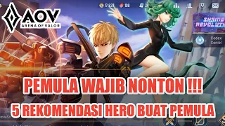 5 REKOMENDASI HERO PEMULA DI AOV - ARENA OF VALOR