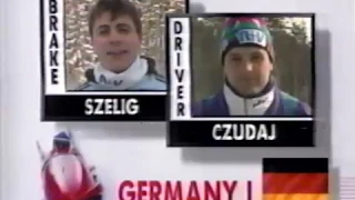 1991 4 man World Bobsled Championships Altenberg part 2