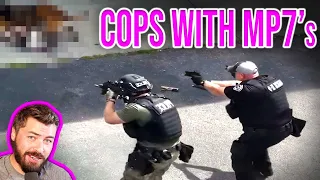 Cop SHREDS Fugitive With An MP7