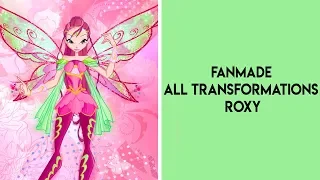 Все превращения Рокси на русском / All transformations Roxy