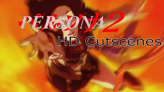 Persona 2 Innocent Sin PSX and DEMO plus PSP 4K HD Cutscenes with Remastered audio