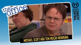 Michael Scott não tem NOÇÃO NENHUMA | The Office no Comedy Central