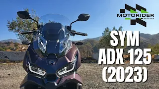 SYM ADX 125 (2023) | Probefahrt, Walkaround, Soundcheck und 0 auf 100 km/h | VLOG 453