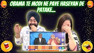 Punjabi Reaction on Barack Obama and Modi | Hasb e Haal Official #pakistanicomedy