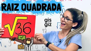 RAIZ QUADRADA 6 ANO - Prof.Gis/