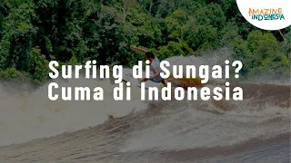 MANTAP! Sungai di Indonesia ini Punya Ombak Seganas Pantai | Amazing Indonesia