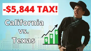 CALIFORNIA vs. TEXAS | $100k After Taxes