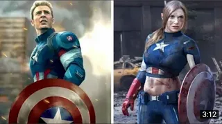 Lady Avengers : lnfinity War character (Gender Swap)