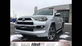 2017 Toyota 4Runner  Limited Review Brampton ON - Attrell Toyota