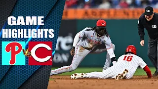 Cincinnati Reds vs Philadelphia Phillies GAME HIGHTLIGHT | MLB April 24 2023 | MLB Season 2024