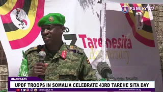 UPDF Troops In Somalia Celebrate 43rd Tarehe Sita Day