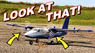 DROOLING Over This RC Plane! - E-flite Twin Otter 1.2m Maiden Flight - TheRcSaylors