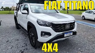 Nova Fiat Titano - Todos os detalhes técnicos, teste 4x4, acessórios, preços