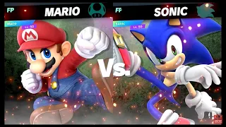 Super Smash Bros Ultimate Amiibo Fights – vs the World #36 Mario vs Sonic