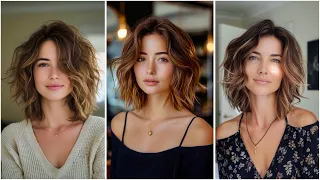 Short BoB Haircuts For Trendy & Chic Look 2024 Chin Length Haircuts Curly Bob Pixie Cut LowMainten