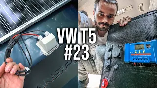 Con esta ⚡INSTALACIÓN ELÉCTRICA casera de mi FURGO CAMPER soy 100% autosuficiente Proyecto VW T5 #23