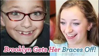 Brooklyn Gets Her Braces Off!