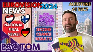Eurovision 2024 News 🗞️: Autotune Debate, Second Chance Results & 🇫🇮🇳🇱🇦🇹National Final Update