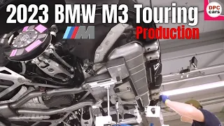 2023 BMW M3 Touring Wagon Production Factory